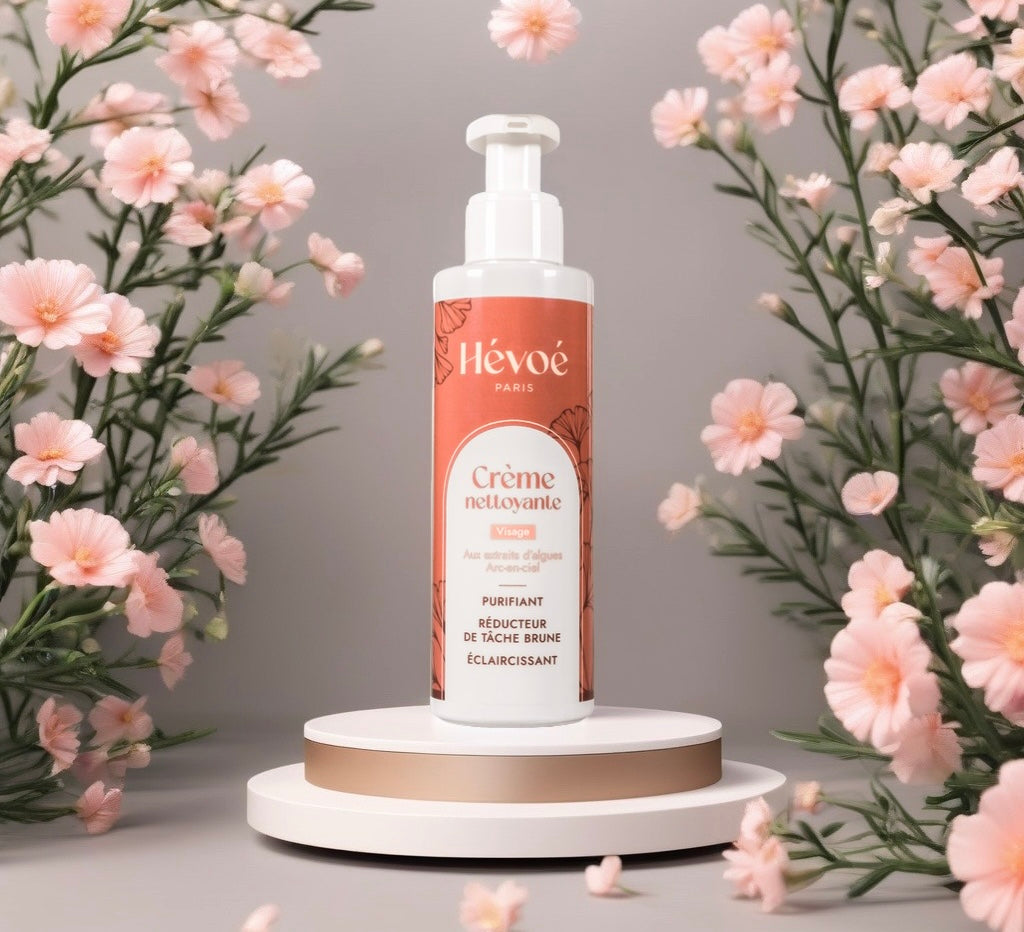 Crème Nettoyante Visage – Détox, Éclat & Douceur | Hévoé