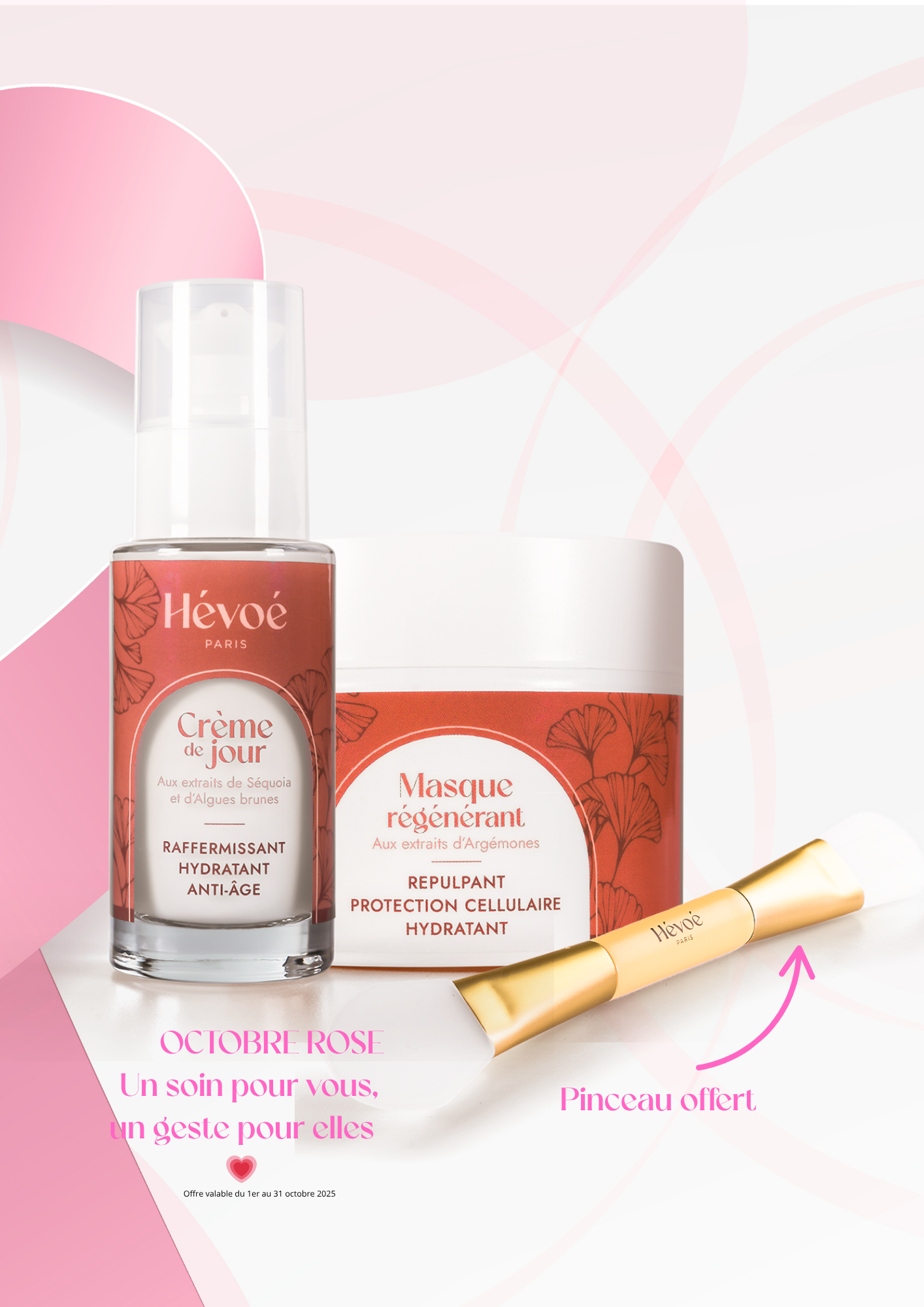 Pack Solidaire Hévoé - Octobre Rose