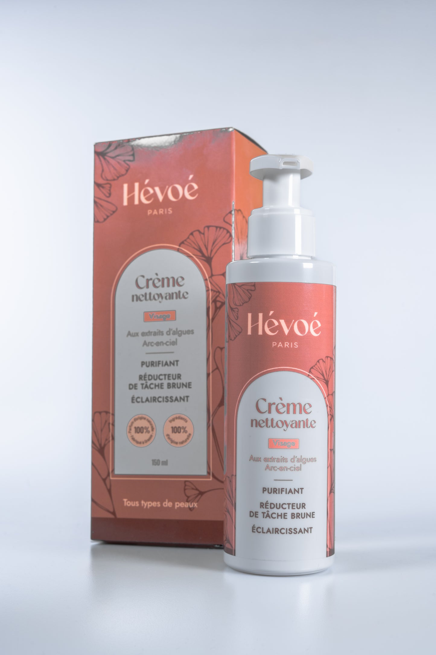 Crème Nettoyante Visage – Détox, Éclat & Douceur | Hévoé
