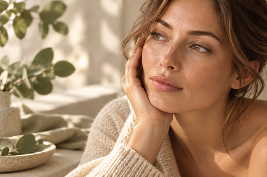 Routine soin visage naturel Hévoé pour renforcer la barrière cutanée en automne