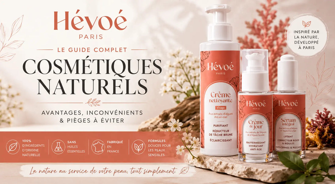 Cosmétiques naturels : avantages, inconvénients et ingrédients à éviter en 2026