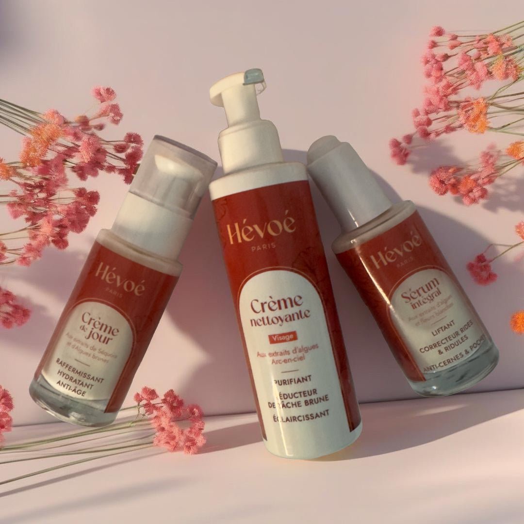 Coffret Essentiel Hévoé – Le rituel complet pour une peau éclatante et hydratée - HEVOE