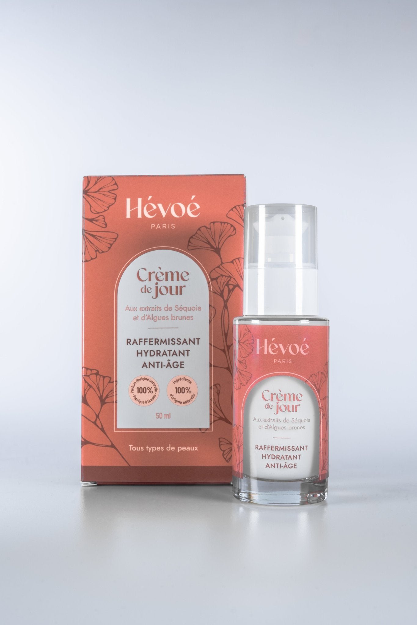 Crème de Jour Hévoé – Hydratation, éclat et protection 100 % naturelle - HEVOE