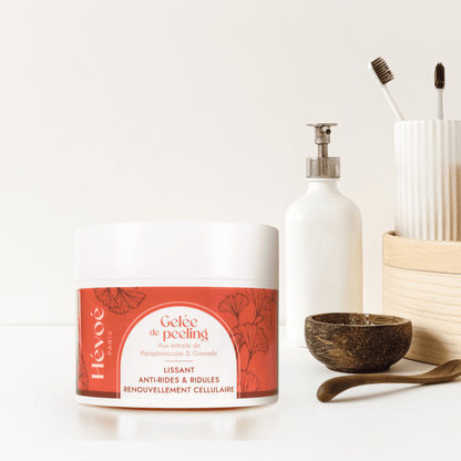 Gelée de Peeling Hévoé – Peau neuve, lissée et éclatante sans irritation - HEVOE