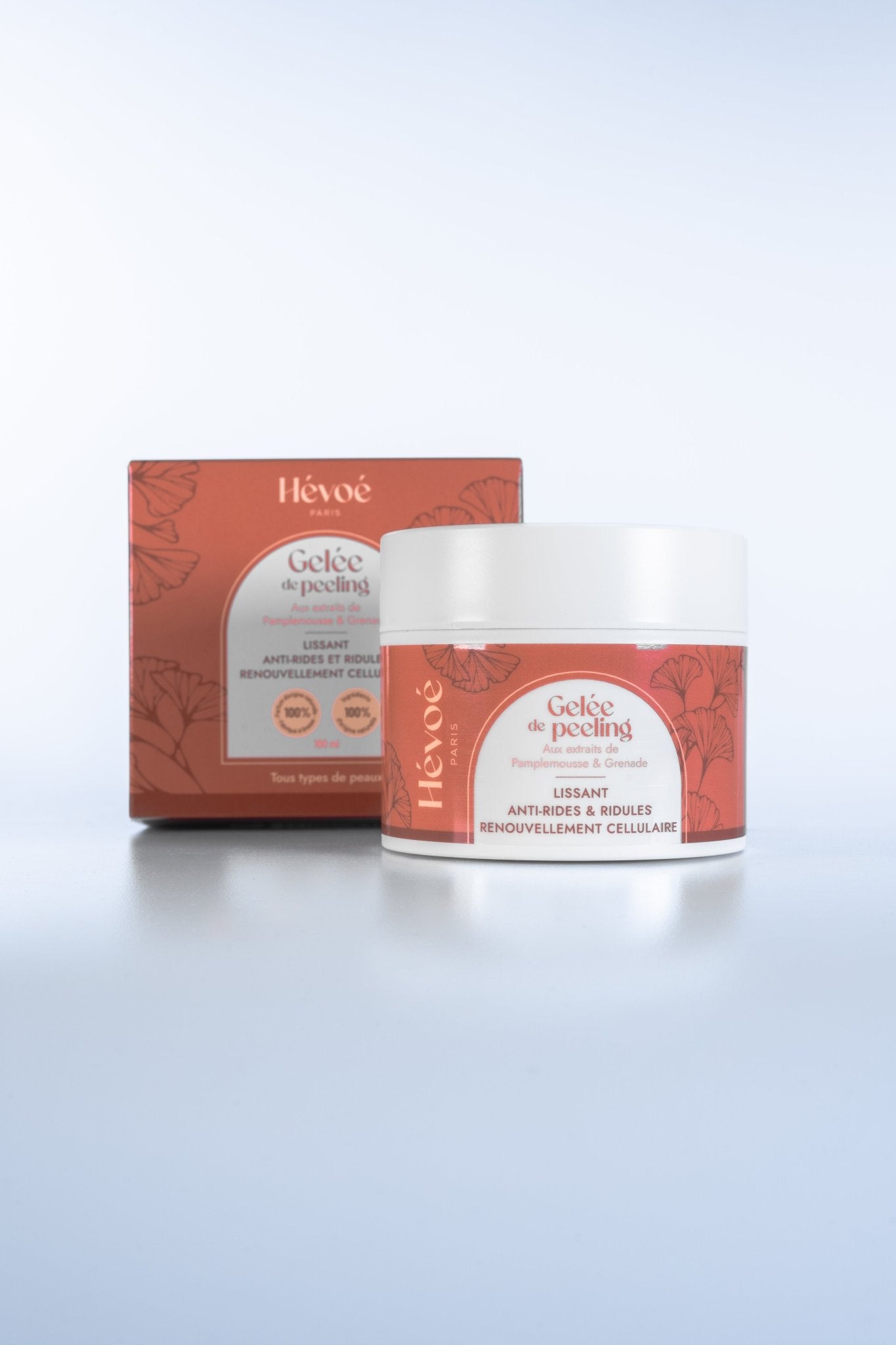 Gelée de Peeling Hévoé – Peau neuve, lissée et éclatante sans irritation - HEVOE