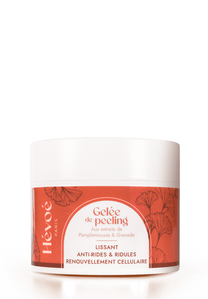 Gelée de Peeling Hévoé – Peau neuve, lissée et éclatante sans irritation - HEVOE