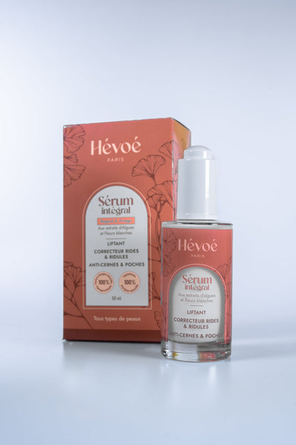 Sérum Intégral Hévoé – L’efficacité d’un soin global, 100 % naturel, pour une peau éclatante et revitalisée - HEVOE