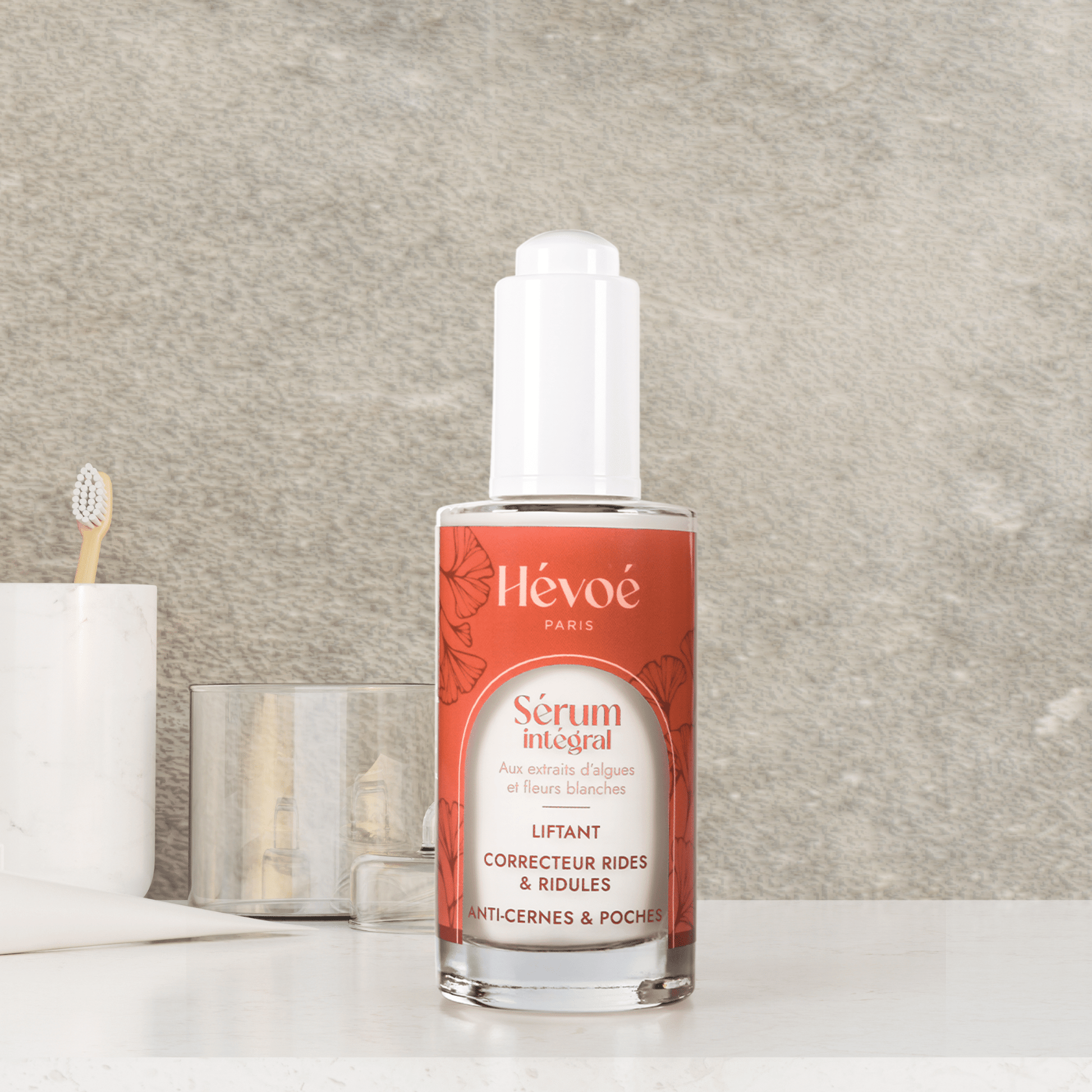 Sérum Intégral Hévoé – L’efficacité d’un soin global, 100 % naturel, pour une peau éclatante et revitalisée - HEVOE